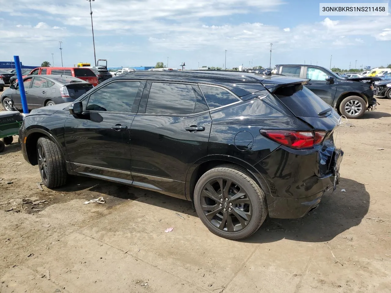 2022 Chevrolet Blazer Rs VIN: 3GNKBKRS1NS211458 Lot: 70623894