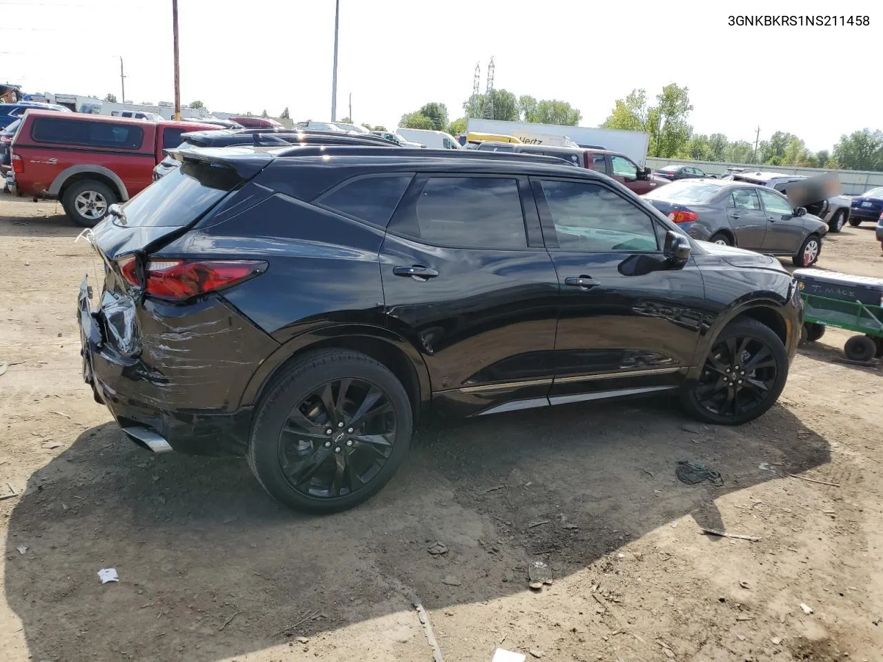 2022 Chevrolet Blazer Rs VIN: 3GNKBKRS1NS211458 Lot: 70623894