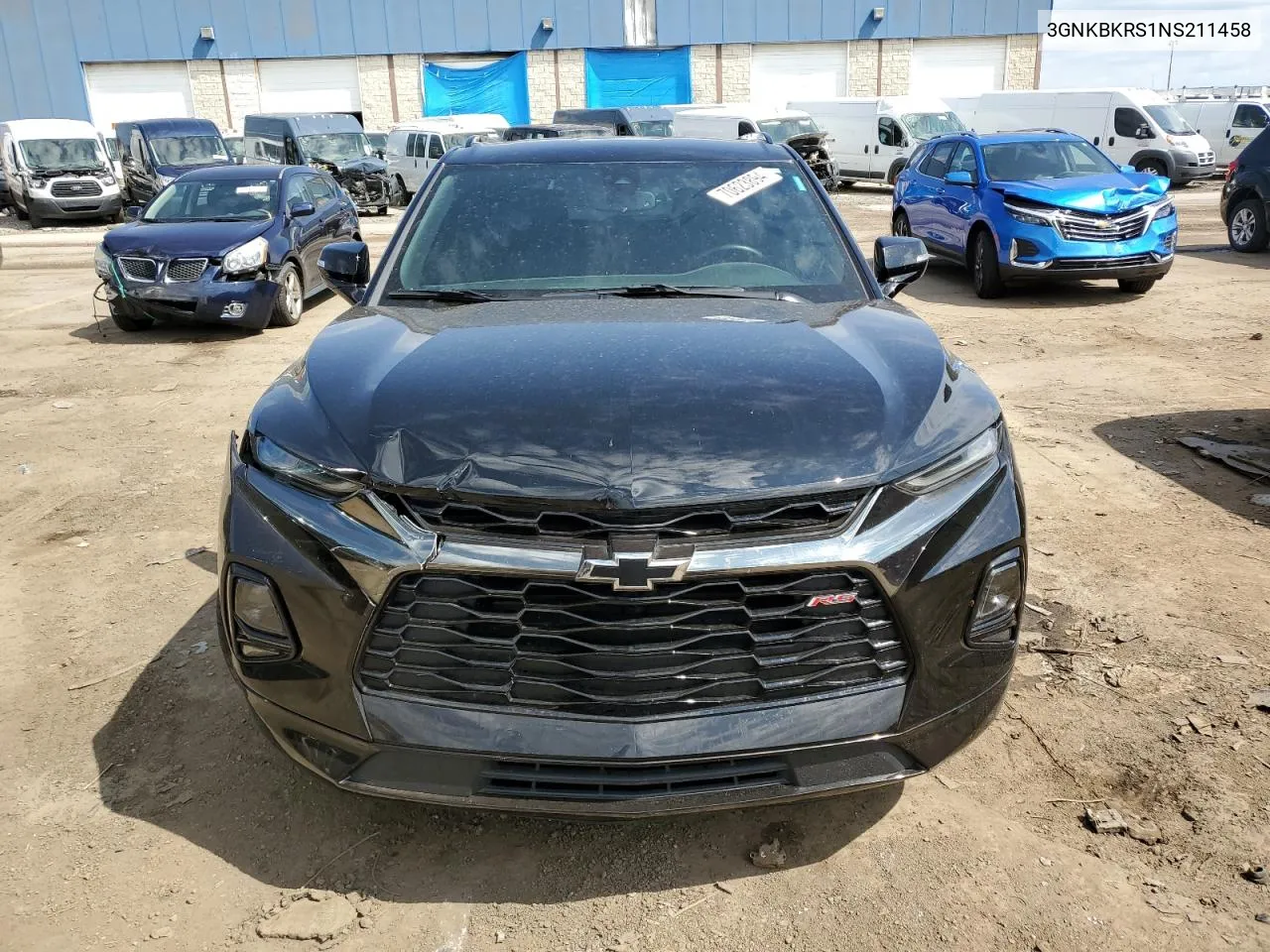 2022 Chevrolet Blazer Rs VIN: 3GNKBKRS1NS211458 Lot: 70623894