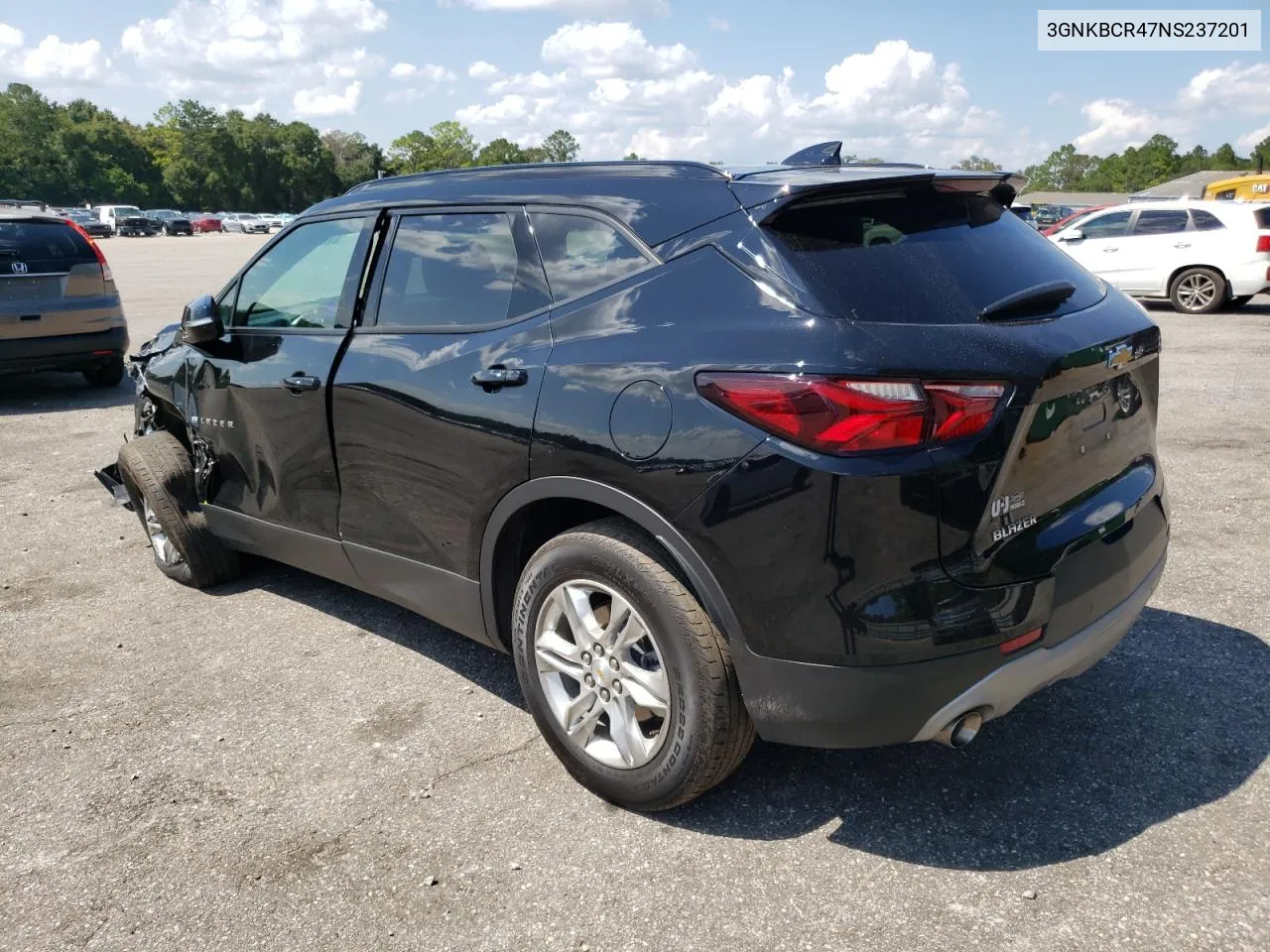 2022 Chevrolet Blazer 2Lt VIN: 3GNKBCR47NS237201 Lot: 72154154