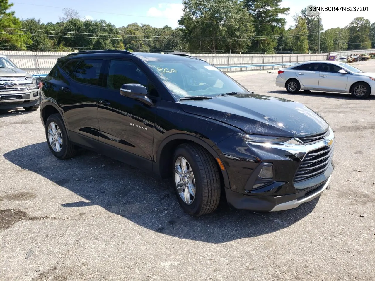 2022 Chevrolet Blazer 2Lt VIN: 3GNKBCR47NS237201 Lot: 72154154