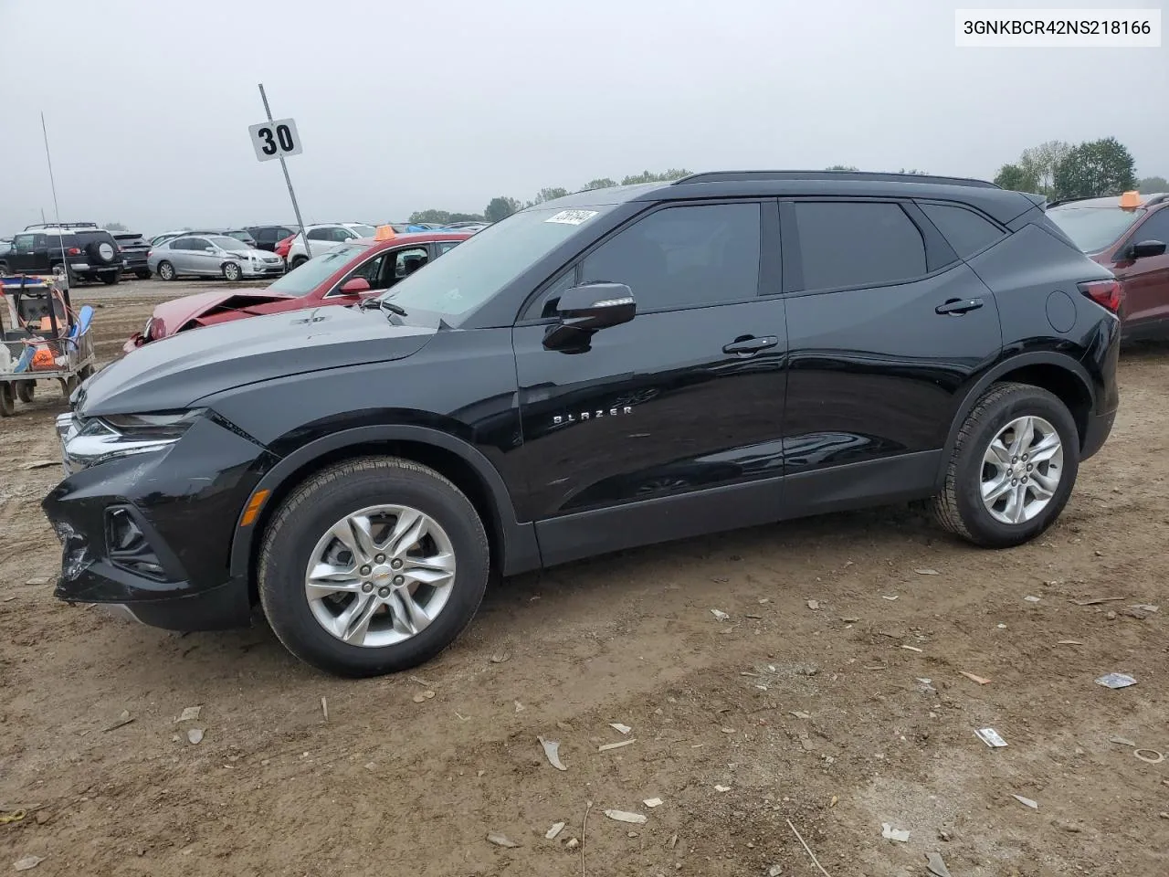 3GNKBCR42NS218166 2022 Chevrolet Blazer 2Lt