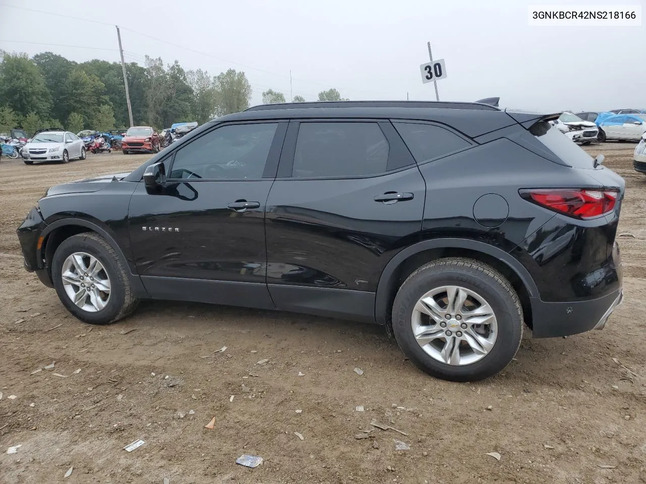 3GNKBCR42NS218166 2022 Chevrolet Blazer 2Lt