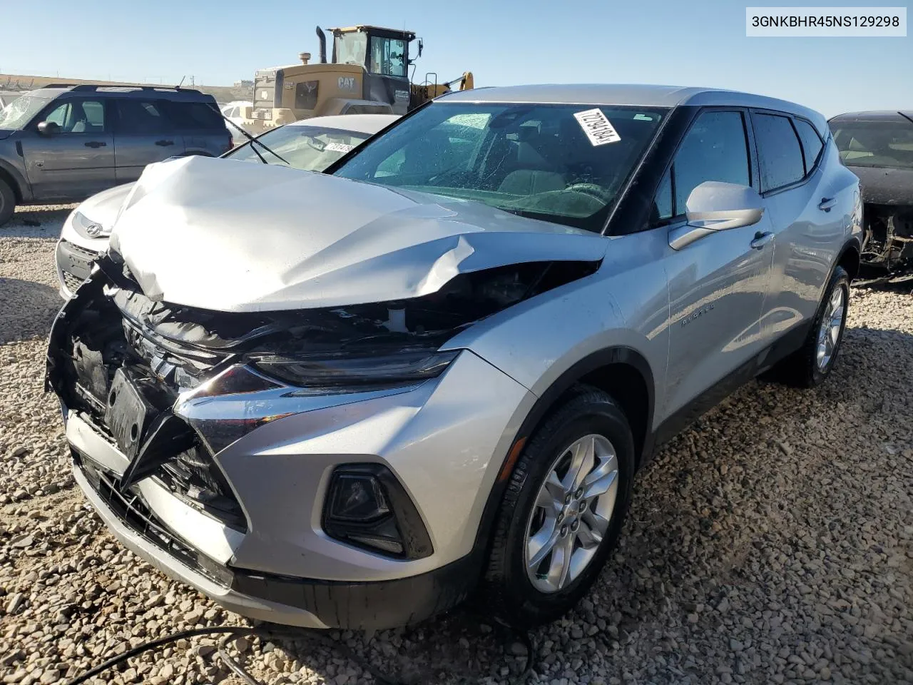 2022 Chevrolet Blazer 2Lt VIN: 3GNKBHR45NS129298 Lot: 72794184