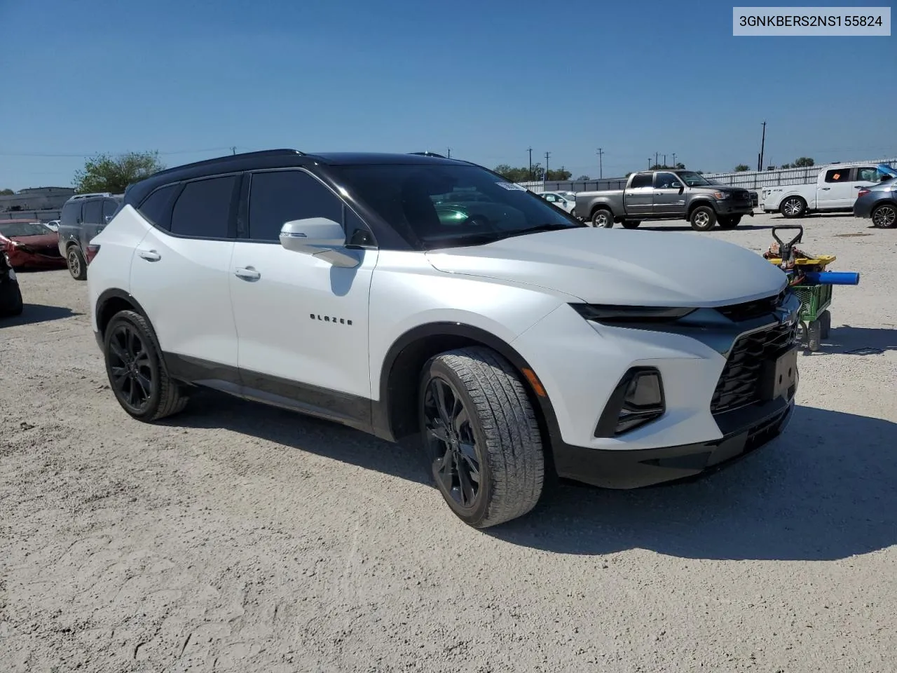 2022 Chevrolet Blazer Rs VIN: 3GNKBERS2NS155824 Lot: 73867584