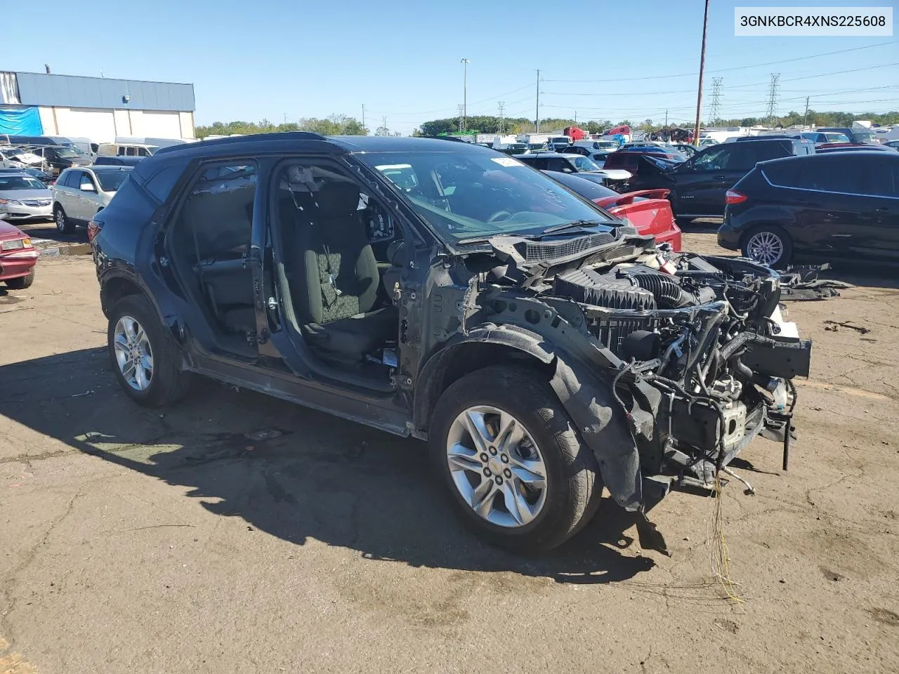 2022 Chevrolet Blazer 2Lt VIN: 3GNKBCR4XNS225608 Lot: 74280964