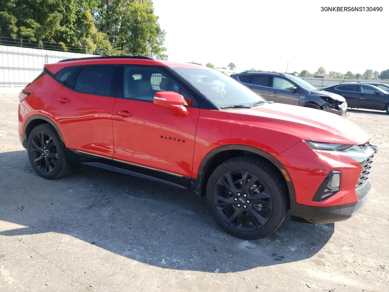 2022 Chevrolet Blazer Rs VIN: 3GNKBERS6NS130490 Lot: 74817664