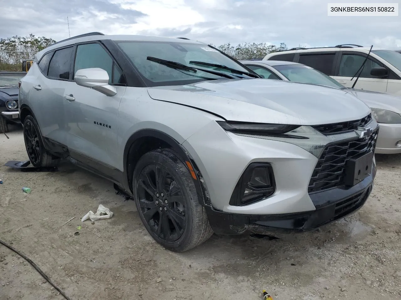 2022 Chevrolet Blazer Rs VIN: 3GNKBERS6NS150822 Lot: 74919504