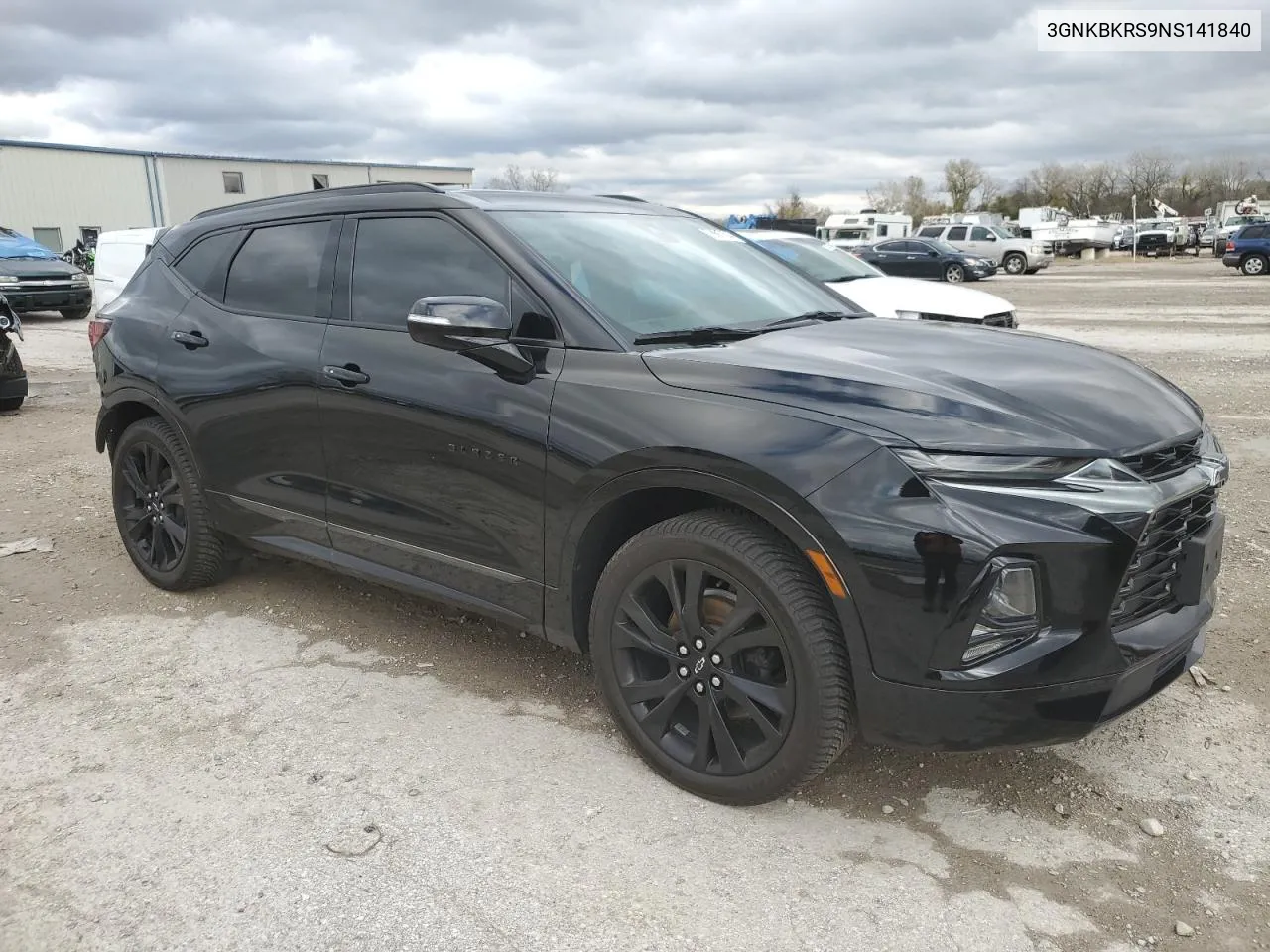 2022 Chevrolet Blazer Rs VIN: 3GNKBKRS9NS141840 Lot: 78817574