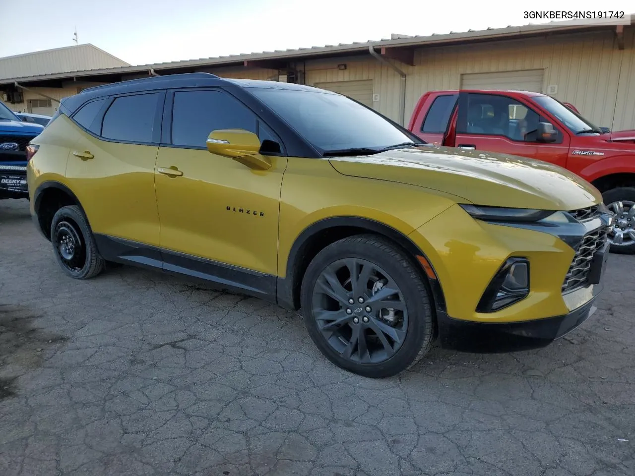 2022 Chevrolet Blazer Rs VIN: 3GNKBERS4NS191742 Lot: 79661824