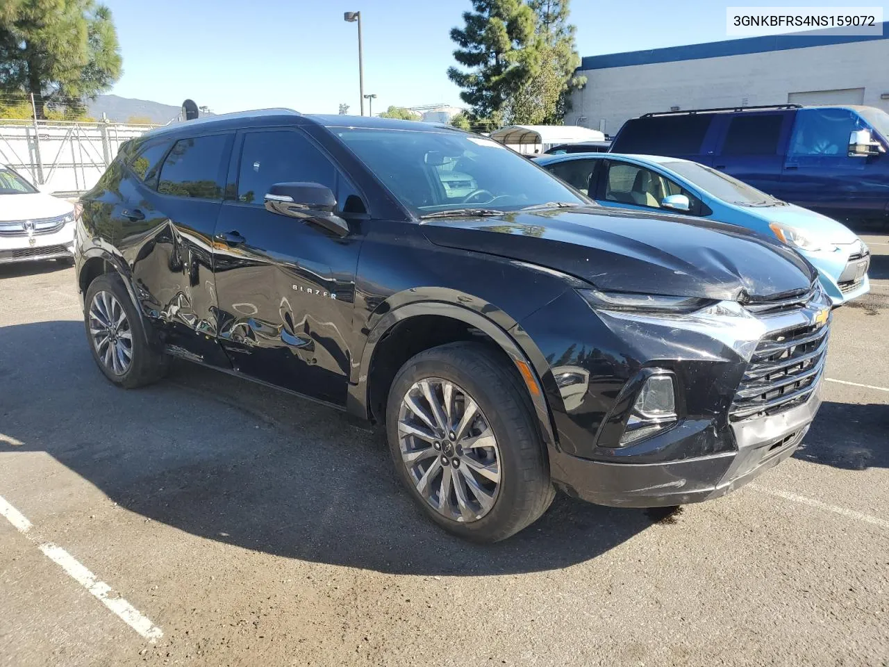 2022 Chevrolet Blazer Premier VIN: 3GNKBFRS4NS159072 Lot: 80122204