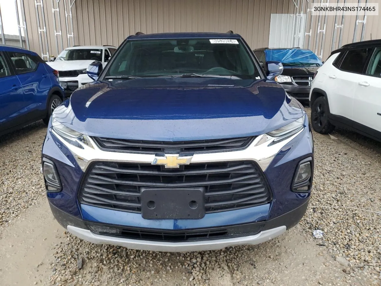 2022 Chevrolet Blazer 2Lt VIN: 3GNKBHR43NS174465 Lot: 80539024