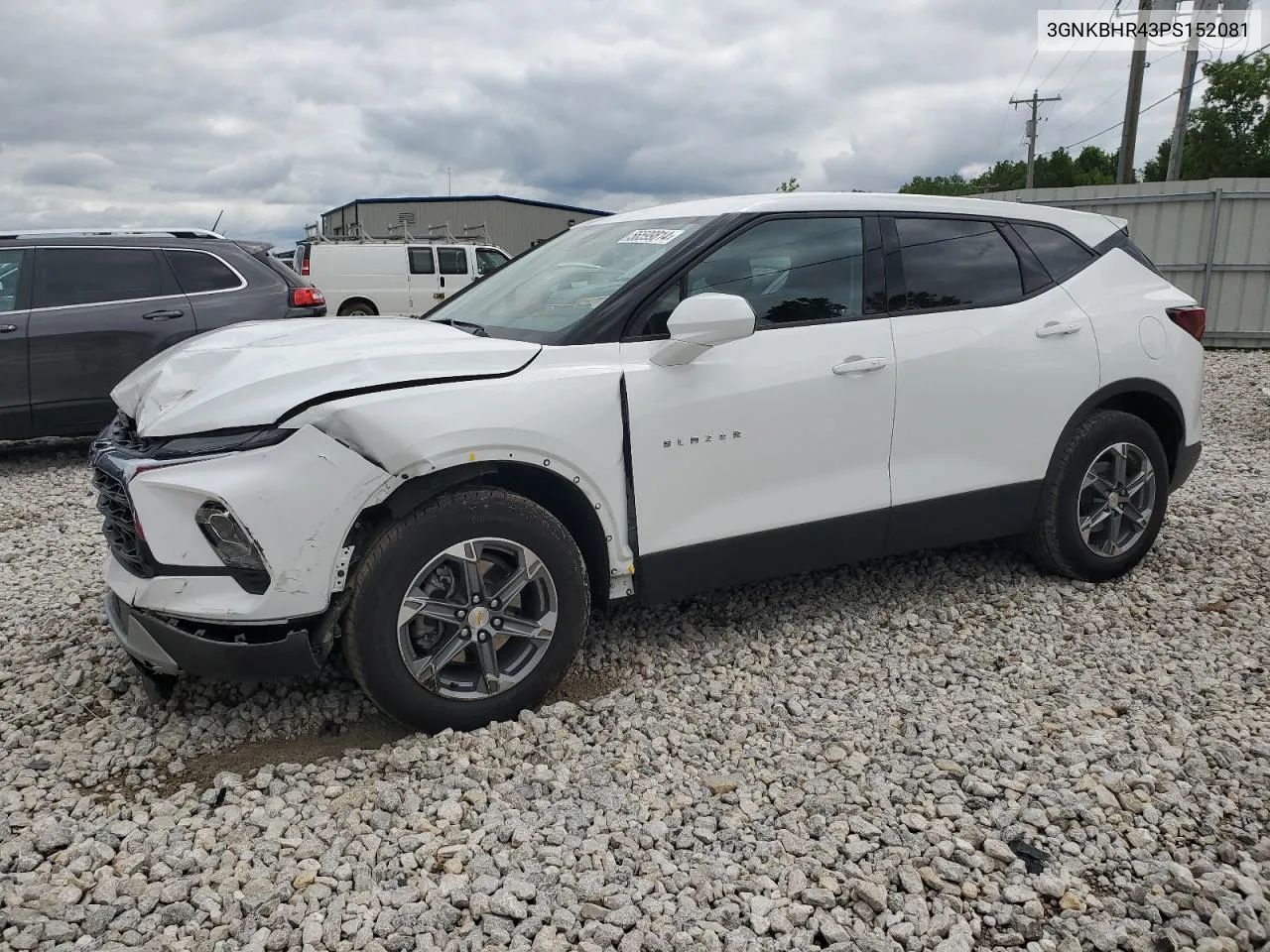 2023 Chevrolet Blazer 2Lt VIN: 3GNKBHR43PS152081 Lot: 56599814