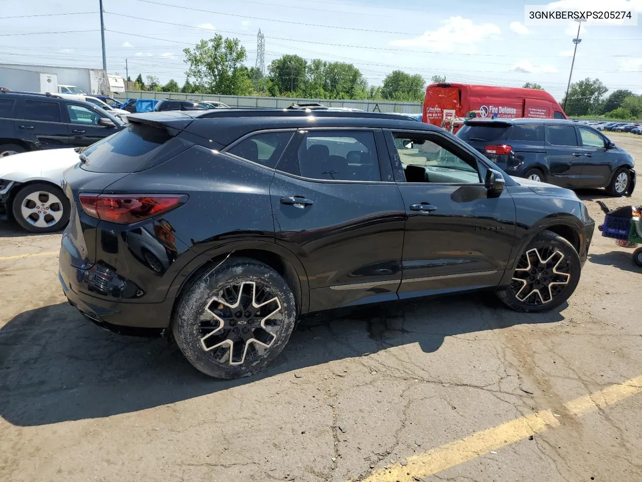 2023 Chevrolet Blazer Rs VIN: 3GNKBERSXPS205274 Lot: 62878244