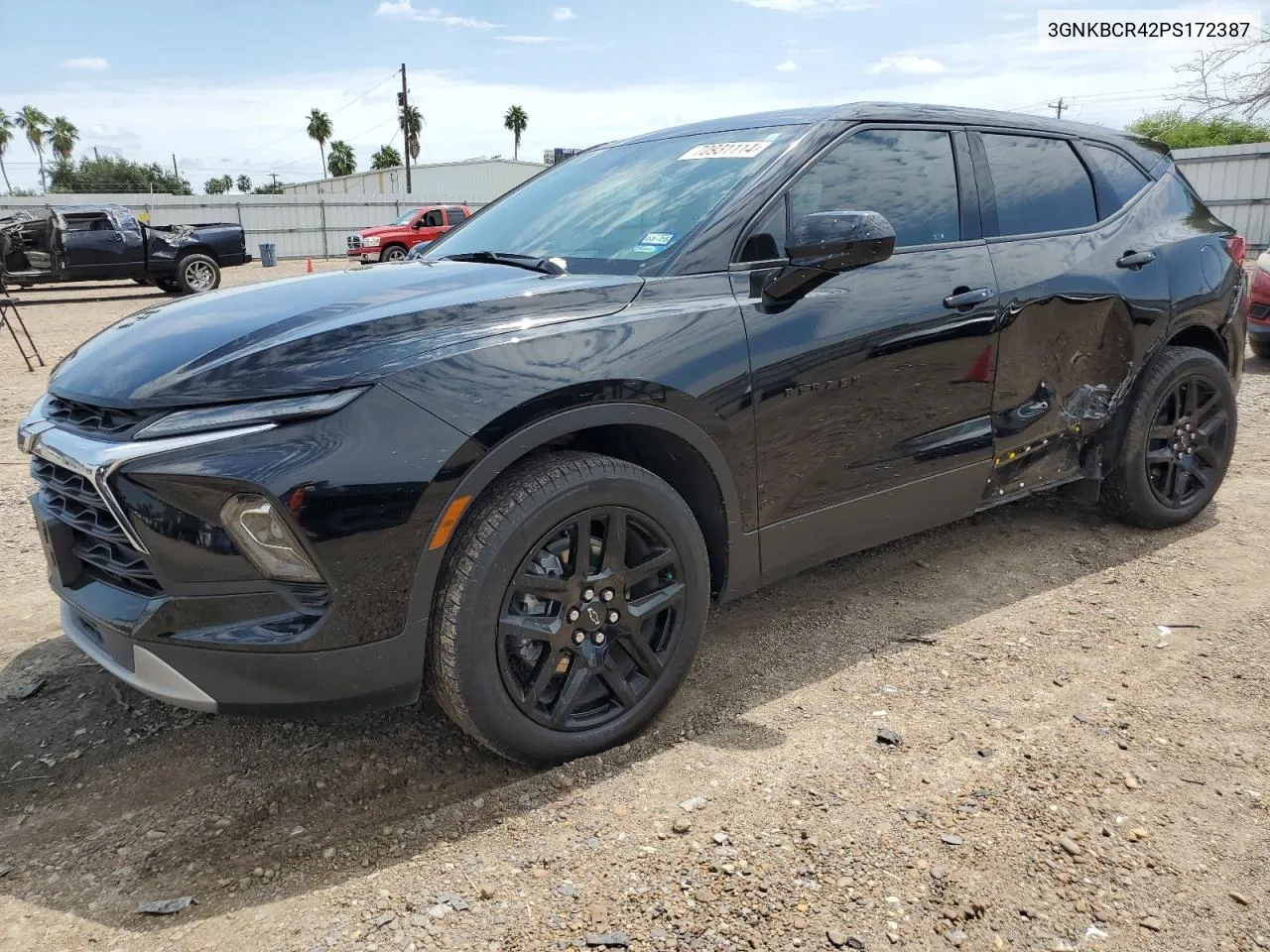 2023 Chevrolet Blazer 2Lt VIN: 3GNKBCR42PS172387 Lot: 70931114