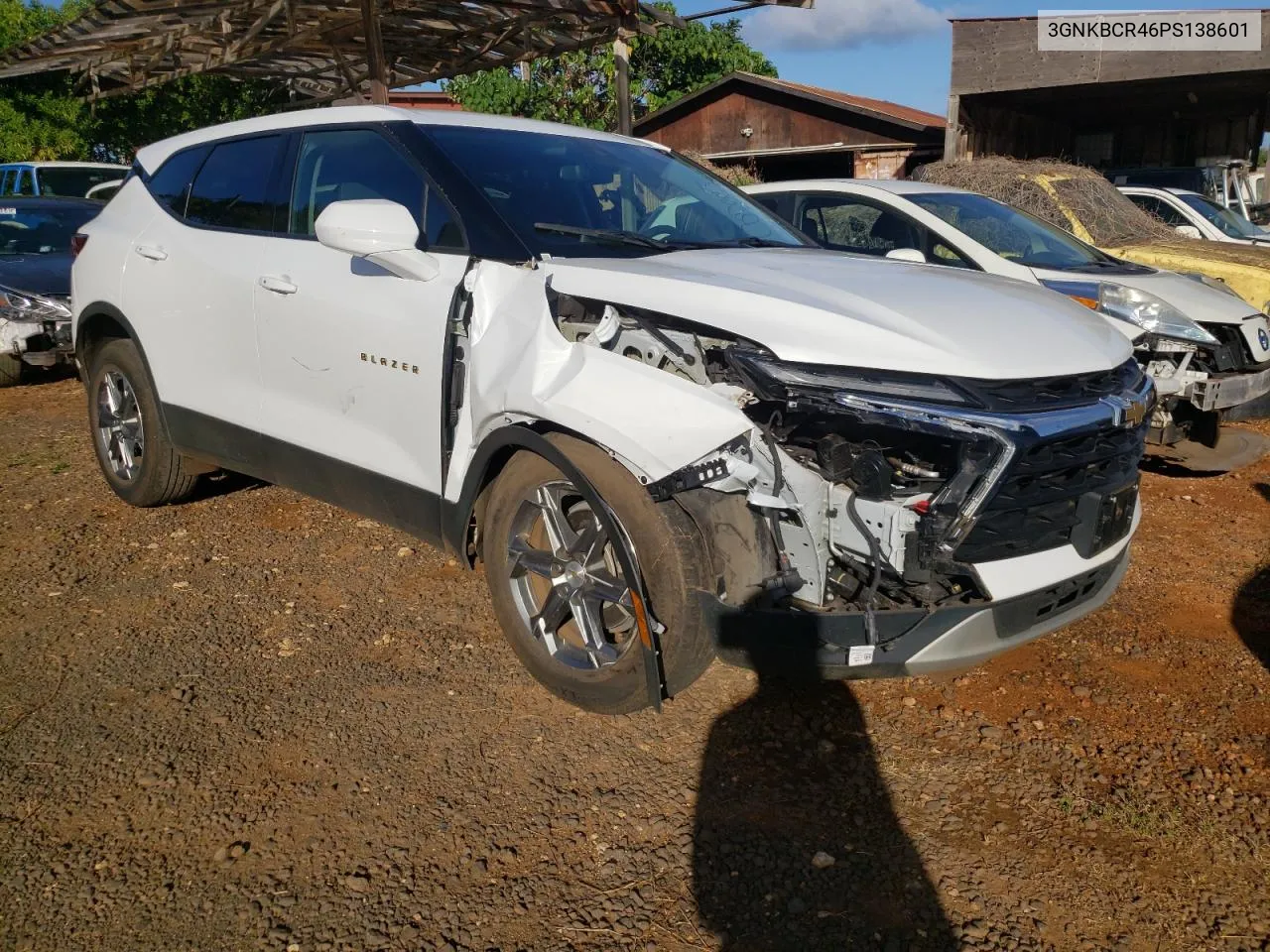 2023 Chevrolet Blazer 2Lt VIN: 3GNKBCR46PS138601 Lot: 71848954