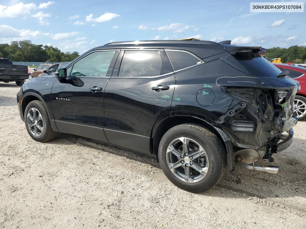 2023 Chevrolet Blazer 3Lt VIN: 3GNKBDR43PS107084 Lot: 72266194