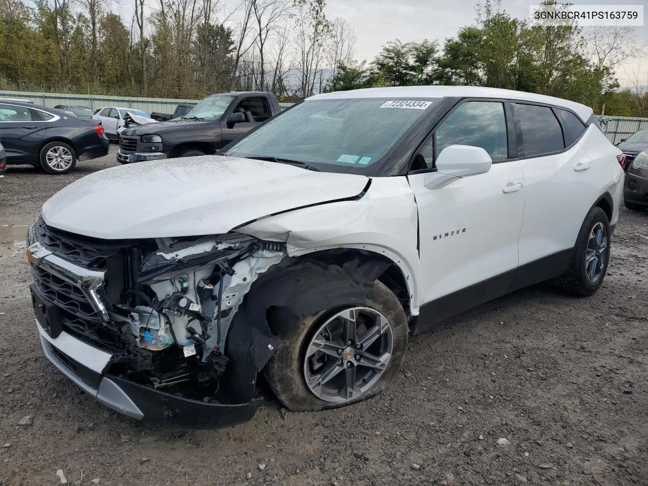 2023 Chevrolet Blazer 2Lt VIN: 3GNKBCR41PS163759 Lot: 72324334