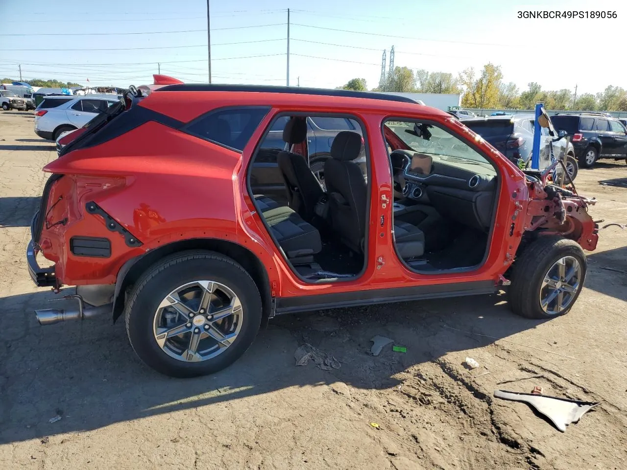 2023 Chevrolet Blazer 2Lt VIN: 3GNKBCR49PS189056 Lot: 74578354