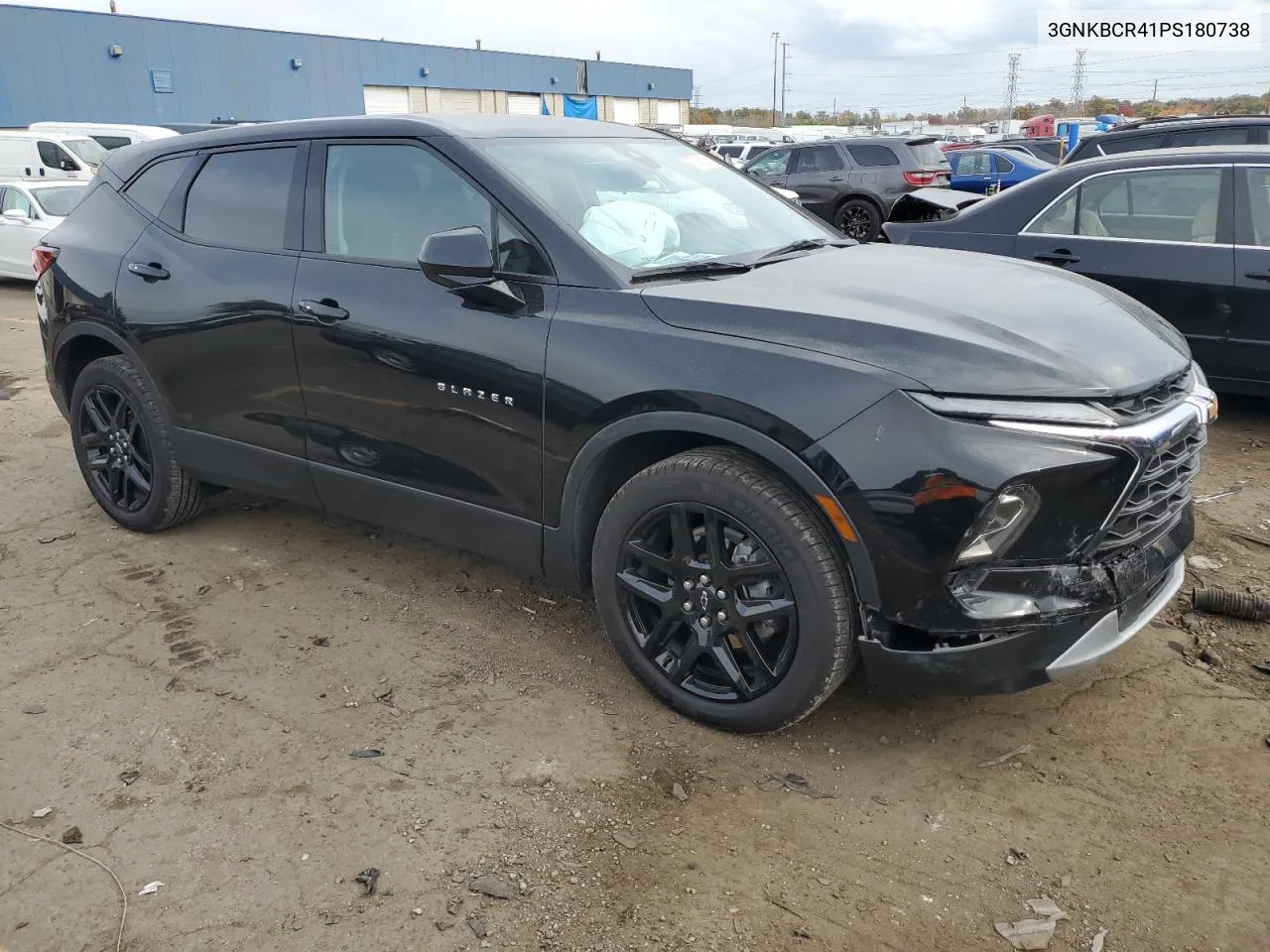 2023 Chevrolet Blazer 2Lt VIN: 3GNKBCR41PS180738 Lot: 77006224