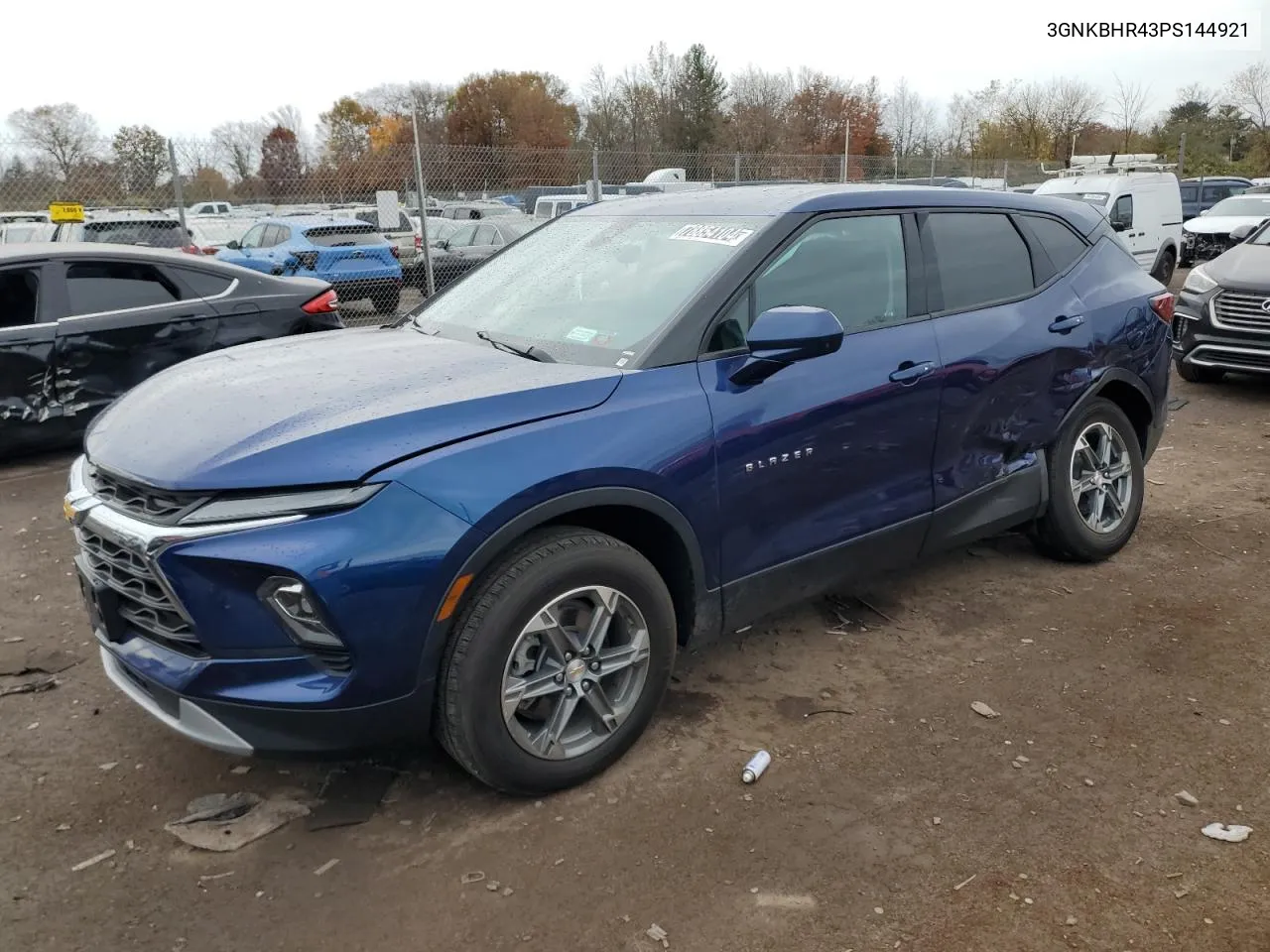 2023 Chevrolet Blazer 2Lt VIN: 3GNKBHR43PS144921 Lot: 78854104