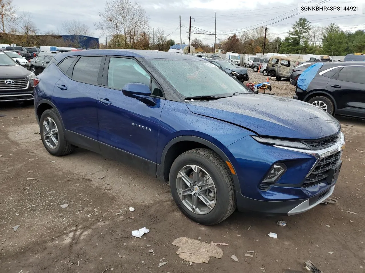 2023 Chevrolet Blazer 2Lt VIN: 3GNKBHR43PS144921 Lot: 78854104