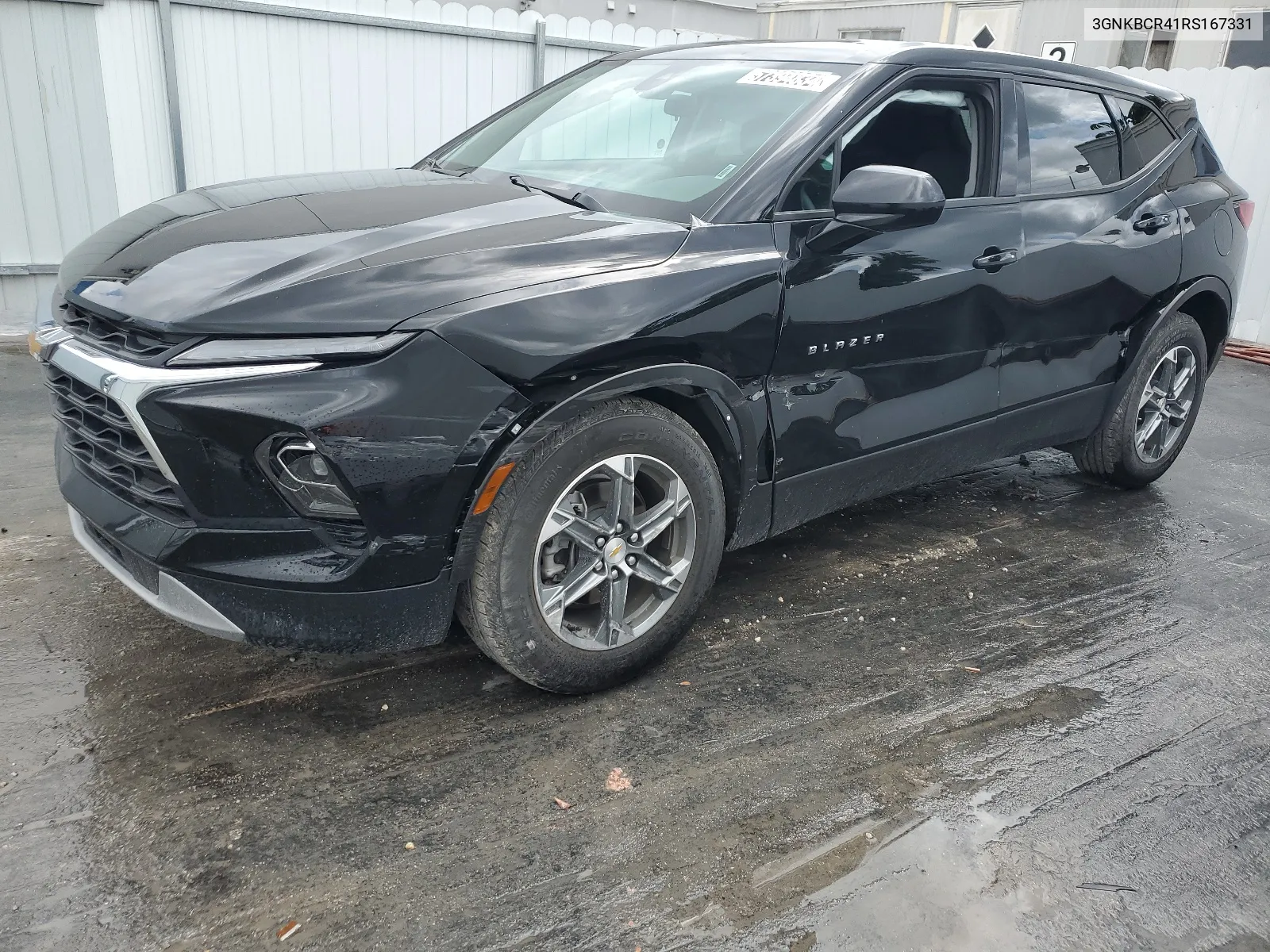 2024 Chevrolet Blazer 2Lt VIN: 3GNKBCR41RS167331 Lot: 57394834