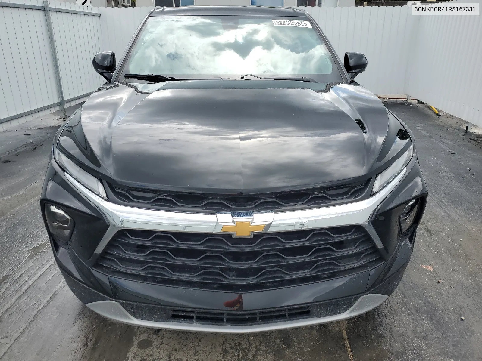 2024 Chevrolet Blazer 2Lt VIN: 3GNKBCR41RS167331 Lot: 57394834