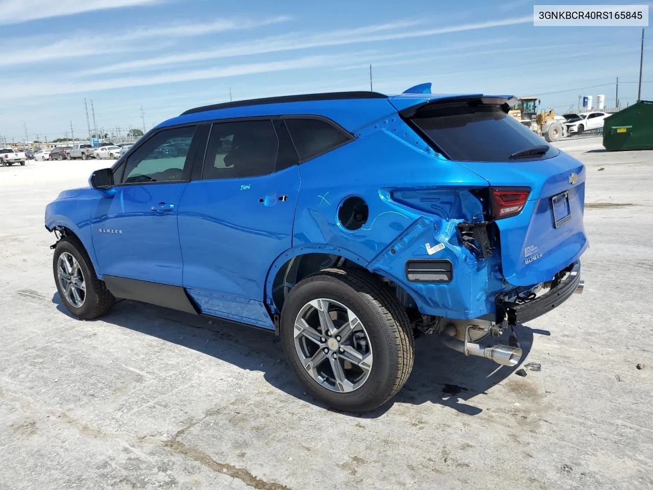 2024 Chevrolet Blazer 2Lt VIN: 3GNKBCR40RS165845 Lot: 57853284