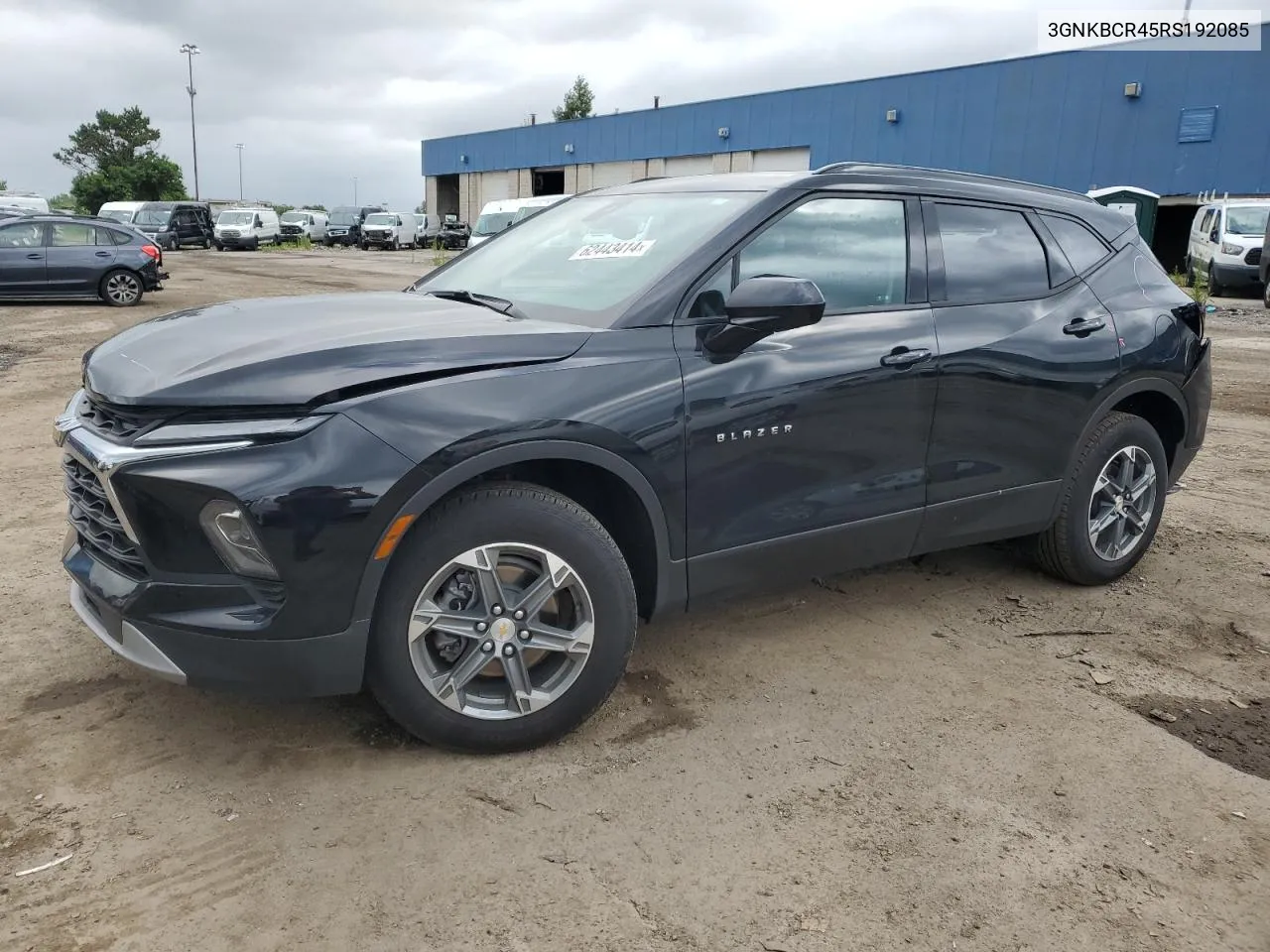 2024 Chevrolet Blazer 2Lt VIN: 3GNKBCR45RS192085 Lot: 62443414