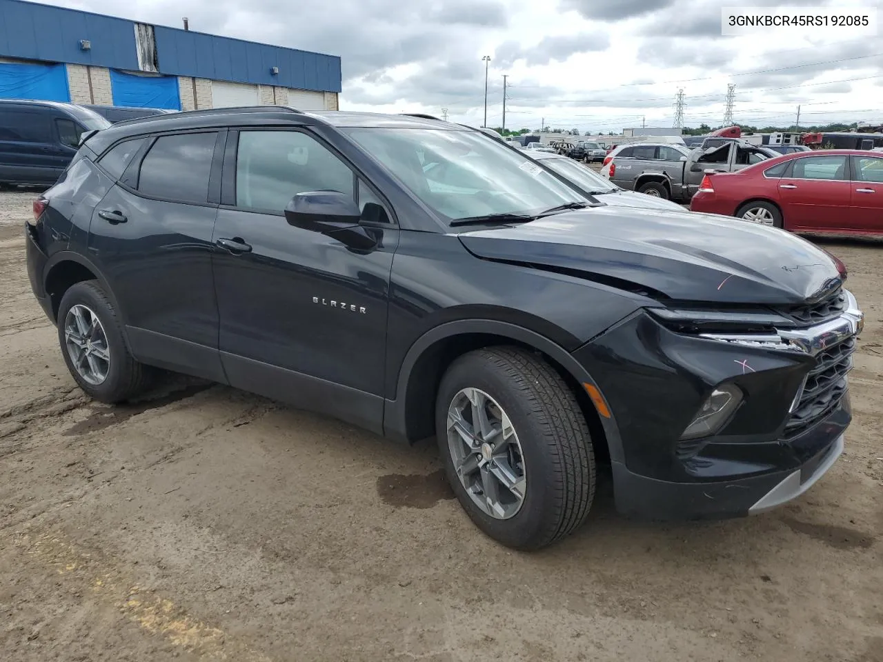 2024 Chevrolet Blazer 2Lt VIN: 3GNKBCR45RS192085 Lot: 62443414