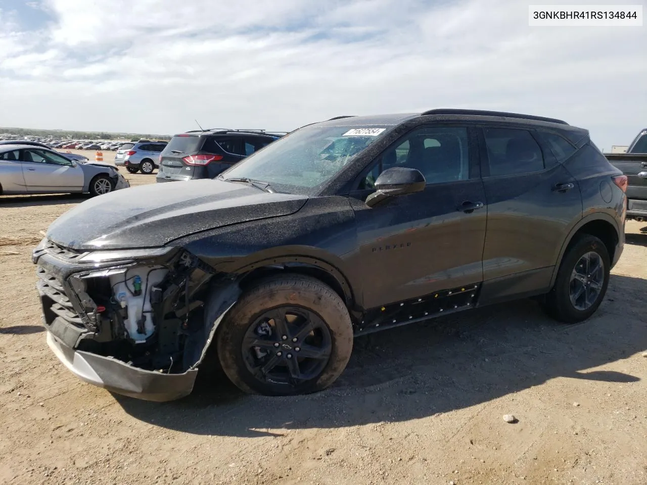 2024 Chevrolet Blazer 2Lt VIN: 3GNKBHR41RS134844 Lot: 71627554