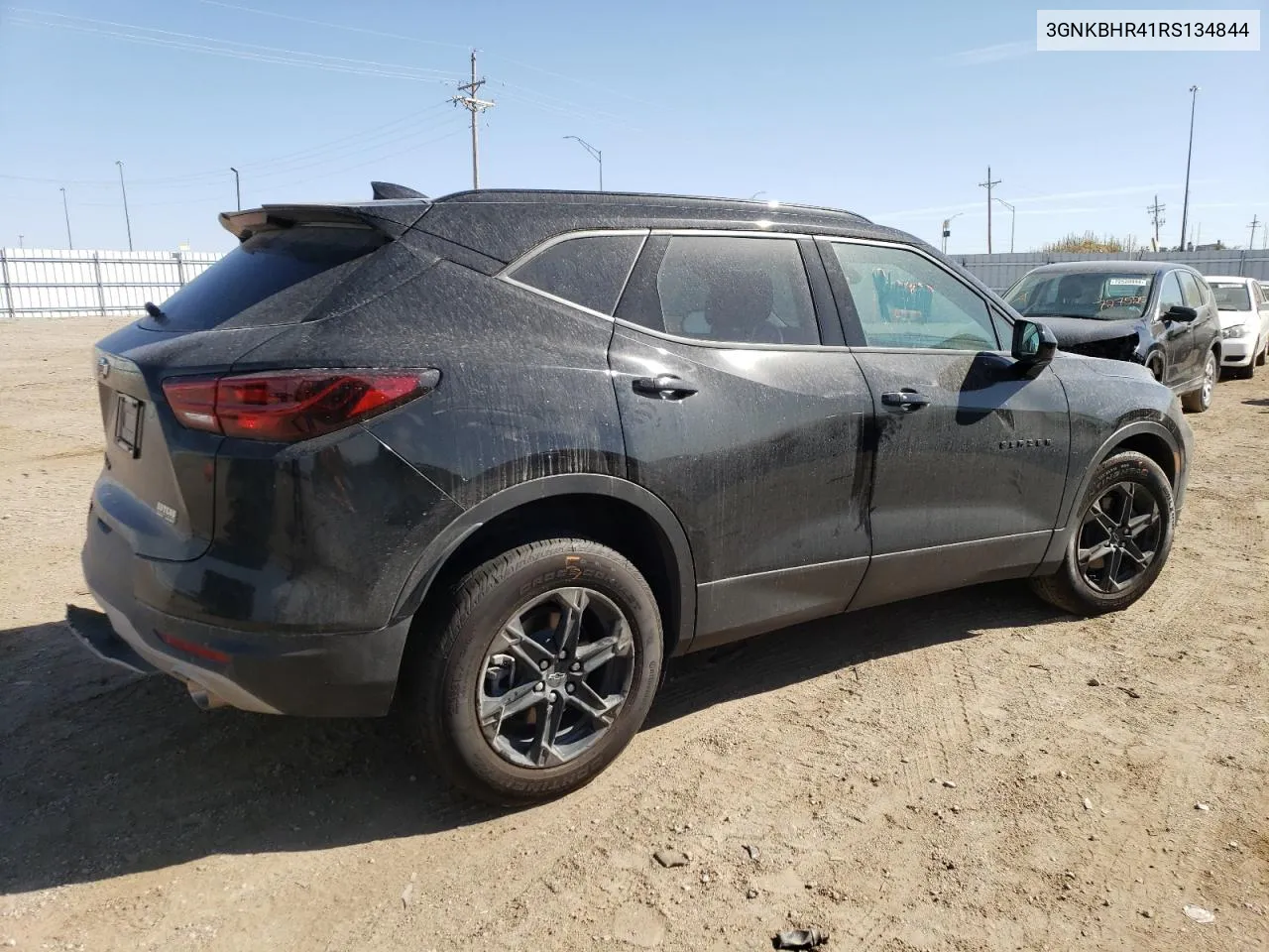 2024 Chevrolet Blazer 2Lt VIN: 3GNKBHR41RS134844 Lot: 71627554