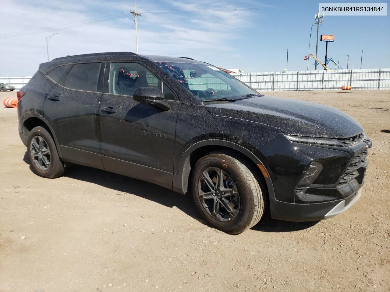 2024 Chevrolet Blazer 2Lt VIN: 3GNKBHR41RS134844 Lot: 71627554