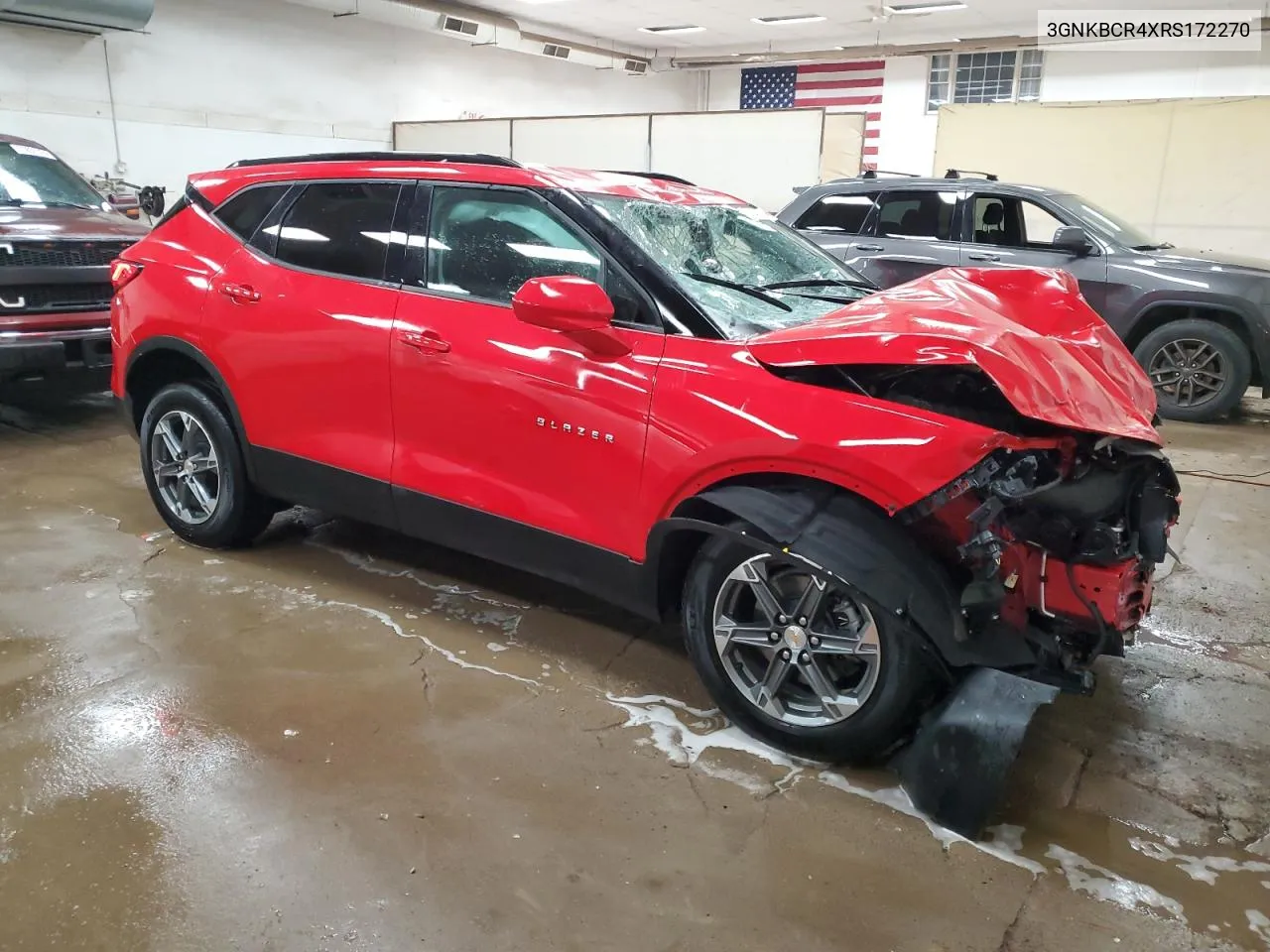 2024 Chevrolet Blazer 2Lt VIN: 3GNKBCR4XRS172270 Lot: 72438114