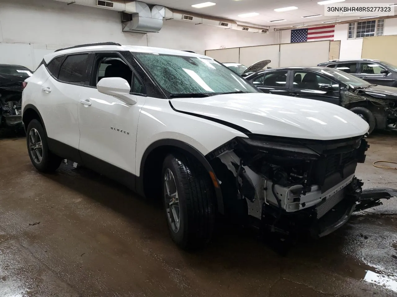 2024 Chevrolet Blazer 2Lt VIN: 3GNKBHR48RS277323 Lot: 73201144