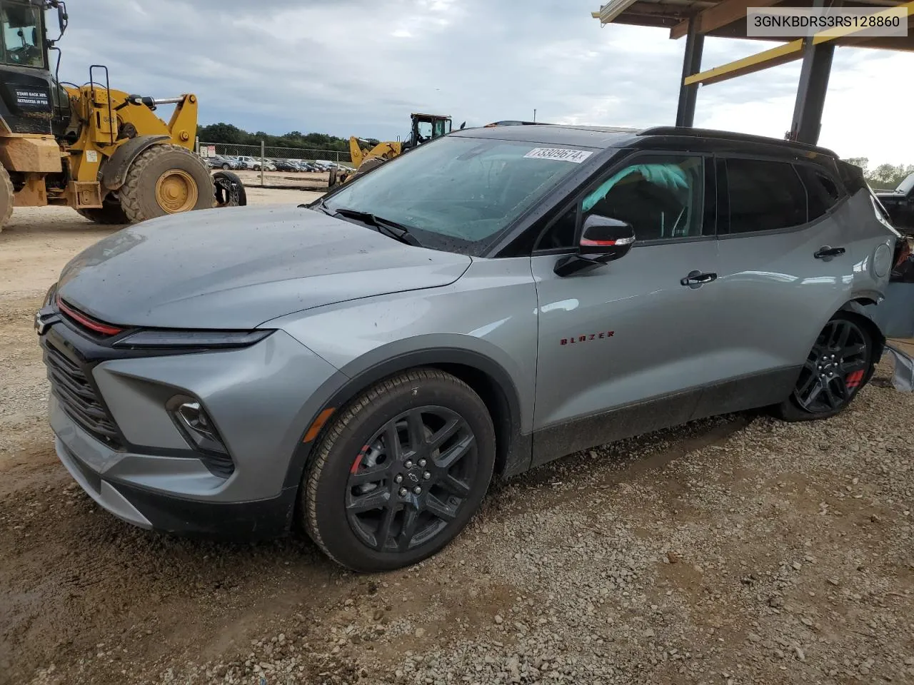 2024 Chevrolet Blazer 3Lt VIN: 3GNKBDRS3RS128860 Lot: 73309674