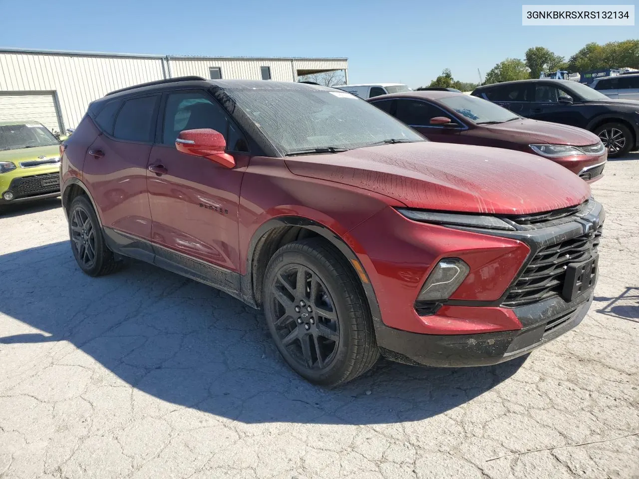 2024 Chevrolet Blazer Rs VIN: 3GNKBKRSXRS132134 Lot: 74689414