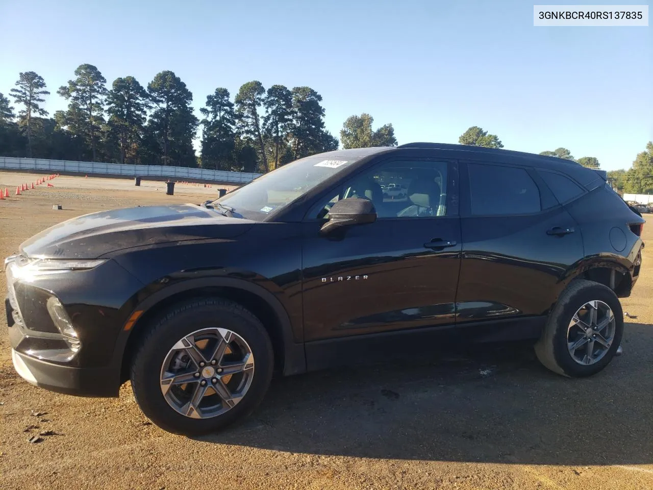 2024 Chevrolet Blazer 2Lt VIN: 3GNKBCR40RS137835 Lot: 75354604