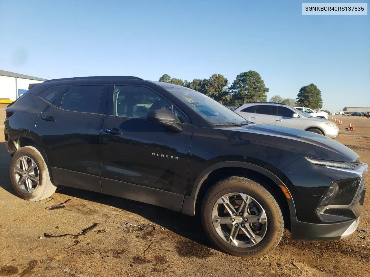 2024 Chevrolet Blazer 2Lt VIN: 3GNKBCR40RS137835 Lot: 75354604