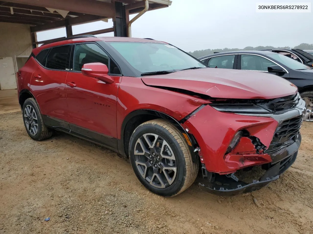 2024 Chevrolet Blazer Rs VIN: 3GNKBERS6RS278922 Lot: 79643724