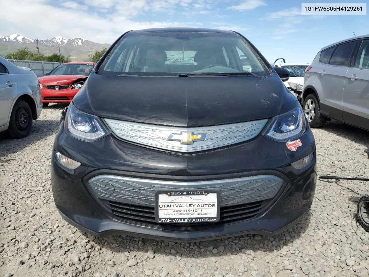 2017 Chevrolet Bolt Ev Lt VIN: 1G1FW6S05H4129261 Lot: 56013044