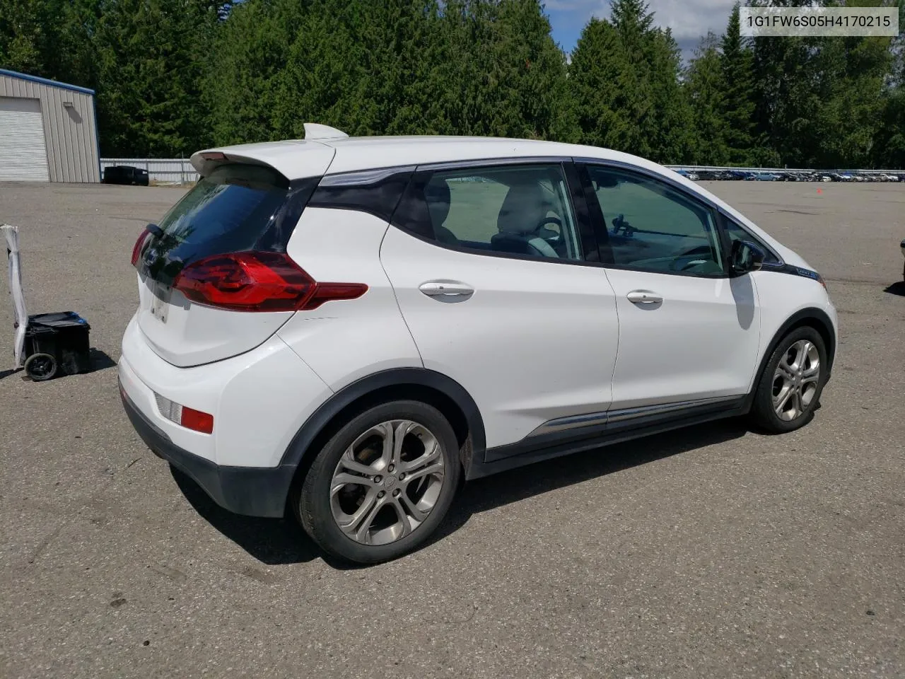 2017 Chevrolet Bolt Ev Lt VIN: 1G1FW6S05H4170215 Lot: 57951274