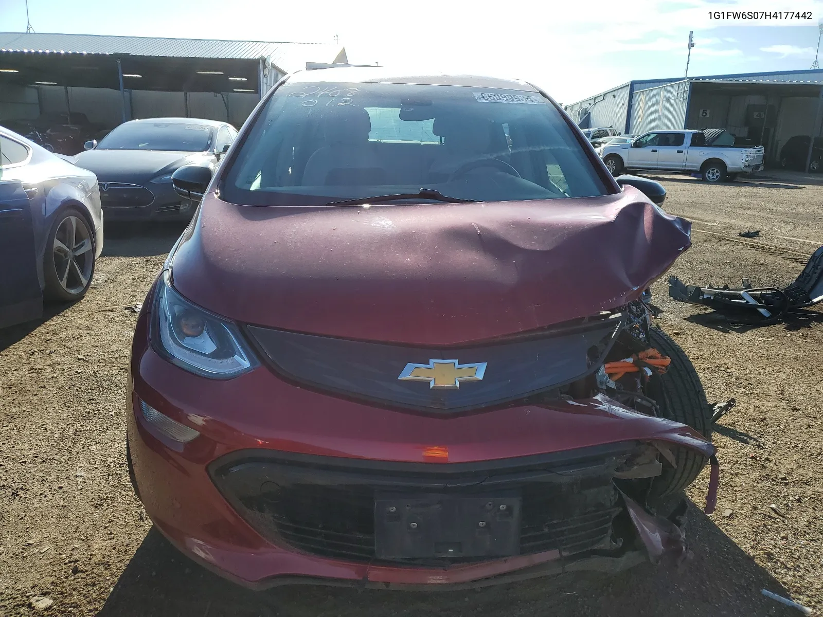 2017 Chevrolet Bolt Ev Lt VIN: 1G1FW6S07H4177442 Lot: 66099934