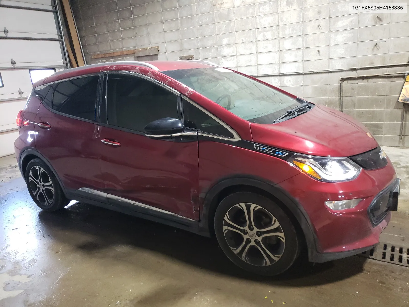 1G1FX6S05H4158336 2017 Chevrolet Bolt Ev Premier