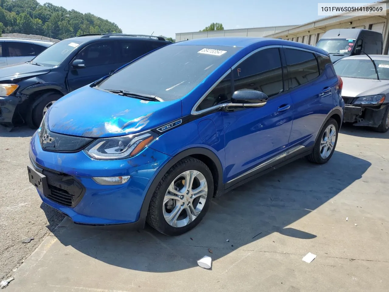 2017 Chevrolet Bolt Ev Lt VIN: 1G1FW6S05H4189069 Lot: 68418354