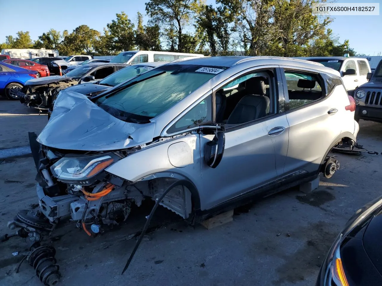 2017 Chevrolet Bolt Ev Premier VIN: 1G1FX6S00H4182527 Lot: 70519504