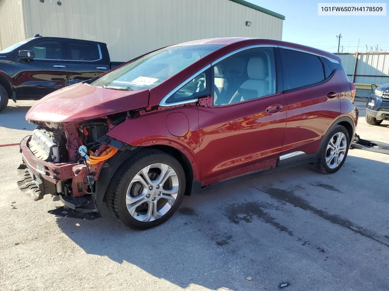 2017 Chevrolet Bolt Ev Lt VIN: 1G1FW6S07H4178509 Lot: 73359254