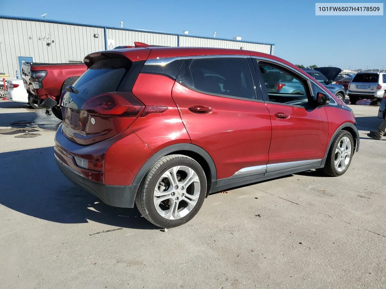 1G1FW6S07H4178509 2017 Chevrolet Bolt Ev Lt