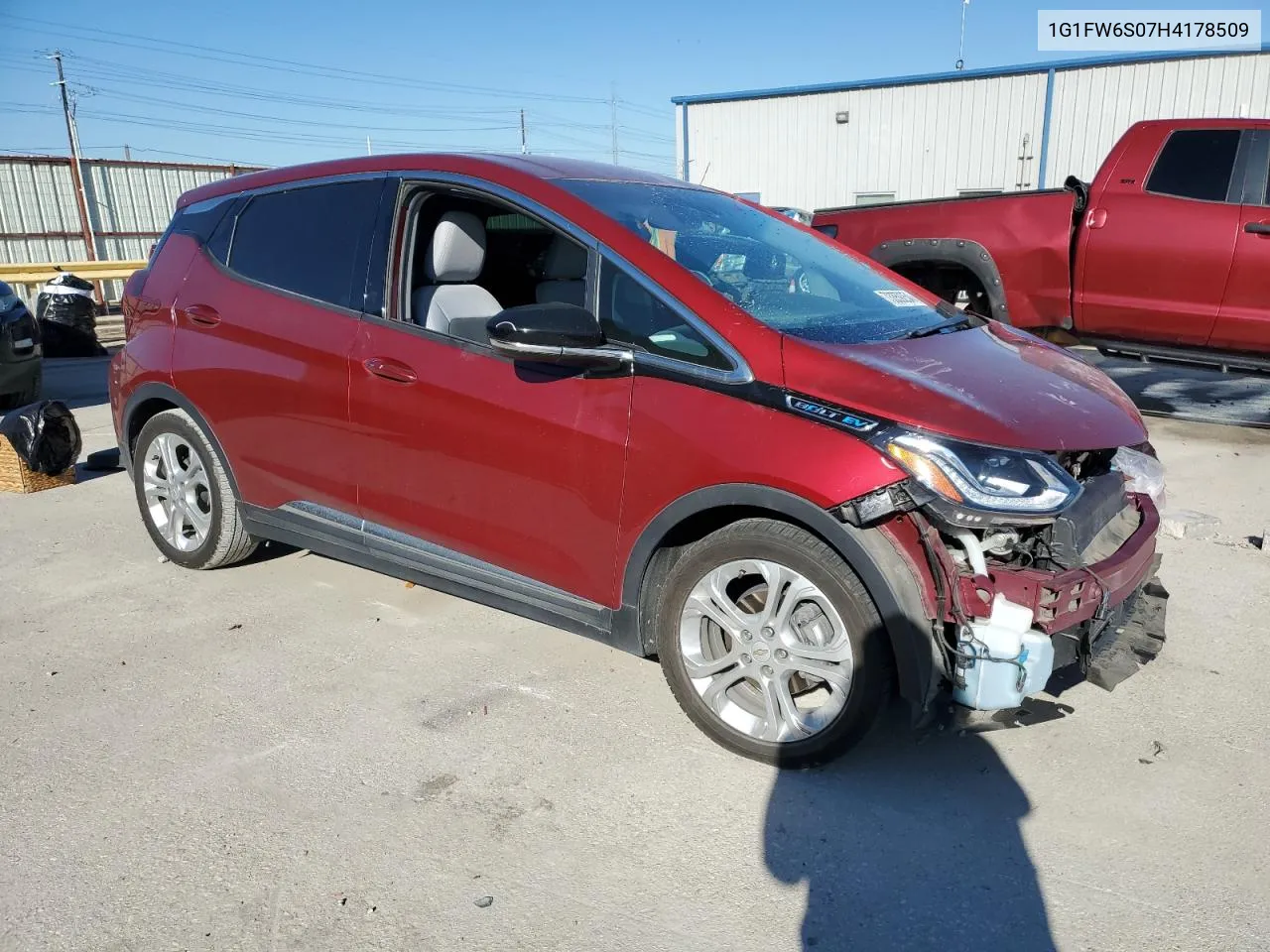 1G1FW6S07H4178509 2017 Chevrolet Bolt Ev Lt